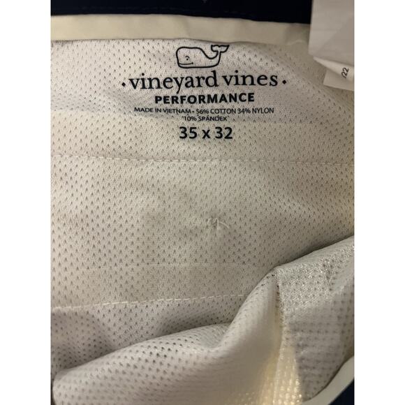 Vineyard Vines Performance 36x30 Beige Golf Chino Pants Stretchy - Picture 3 of 7